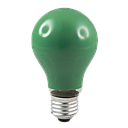 Incandescent GLS Globe 40W Green E27