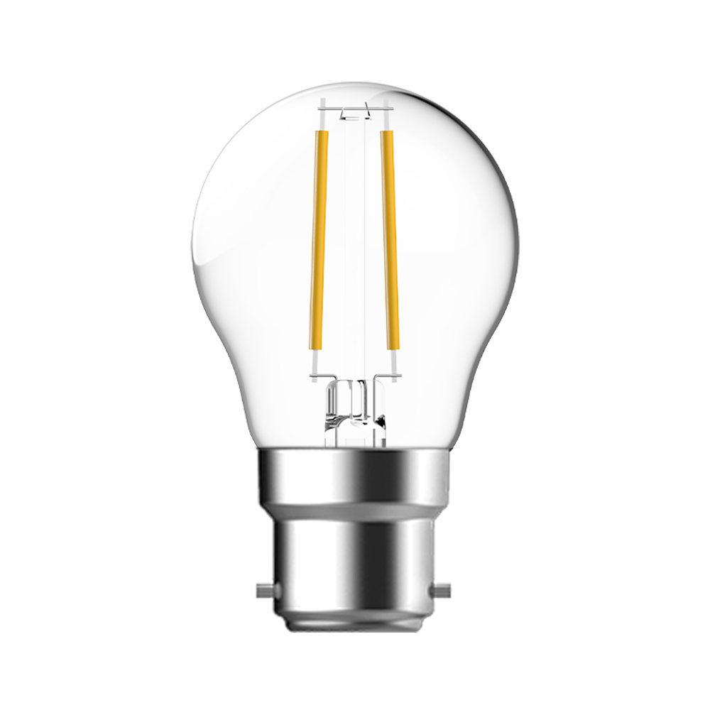 Smarter Lighting LED Filament Clear SupValue Fancy Round 4.8W 2700K Dimmable B22