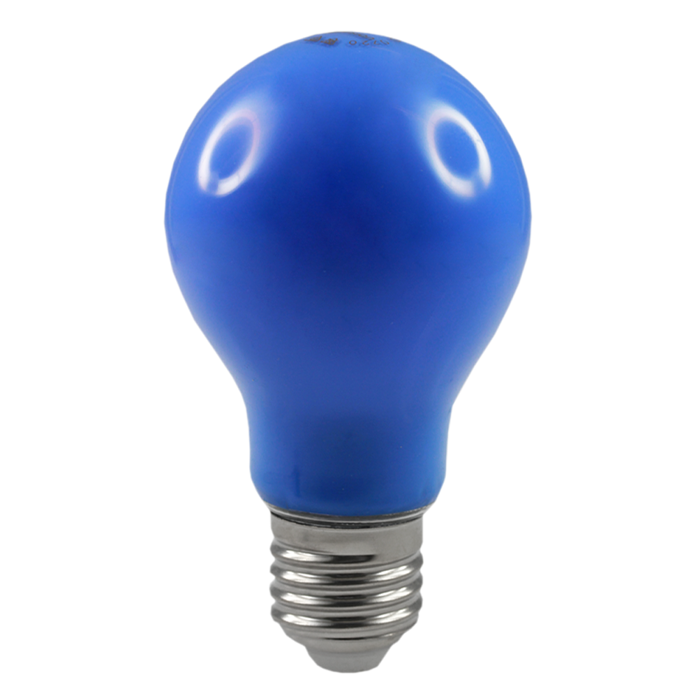 Lus LED GLS Lamp 3W Blue E27 Non-Dimmable