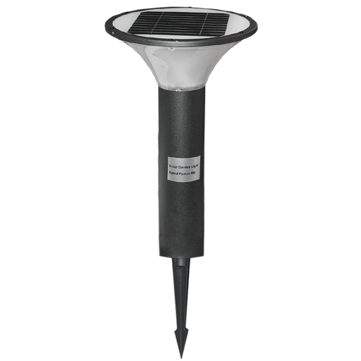 [SG2ROUND800] Outdoor Solar Garden Light Round 5W 5V with Ground Spike 800MM