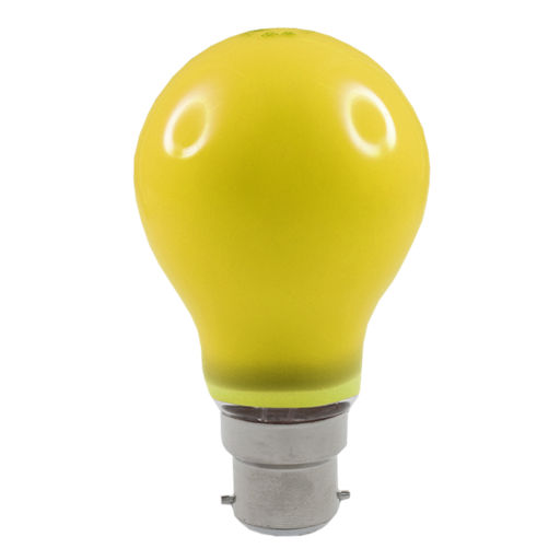 [20709] Lus LED GLS Lamp 3W Yellow B22 Non-Dimmable