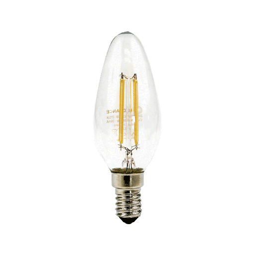 [412576] Ledvance LED Filament PFM Candle Clear 4W 2700K Dimmable E14