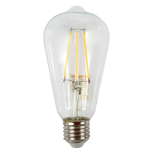 [20975] LED Filament ST64 Clear 7.5W 2700K Dimmable E27