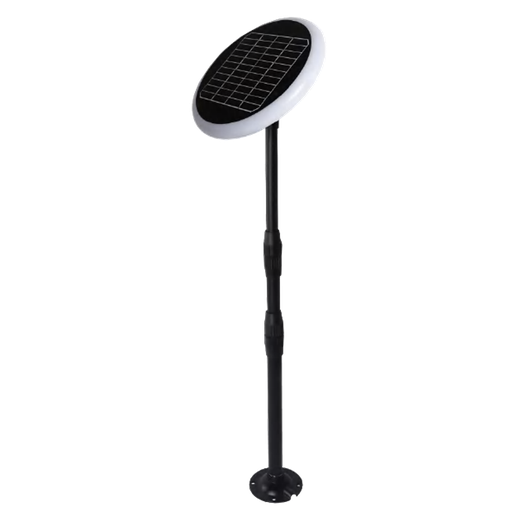 [LDSSL8WTP] Deluxlite Solar LED Garden Light Halo 8W IP65 3000K Black