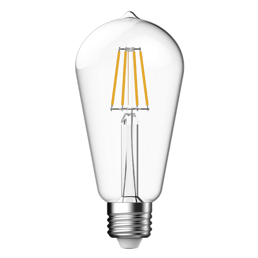 [163122] SupValue Filament ST64 7.5W 2700K Clear E27 Dimmable