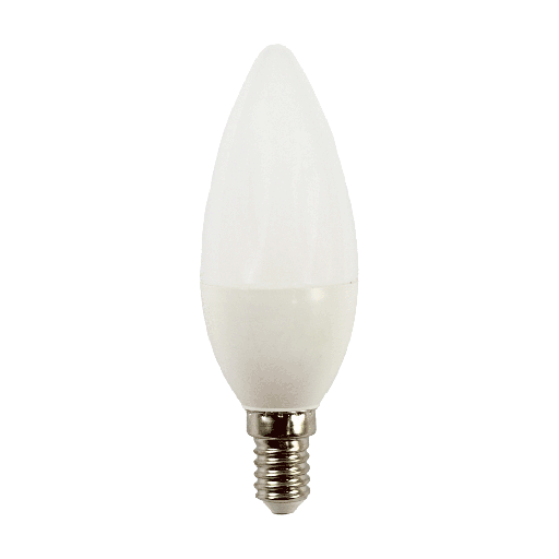 [8407b] Deluxlite LED Candle Frost 7W 3000K E14 Dimmable