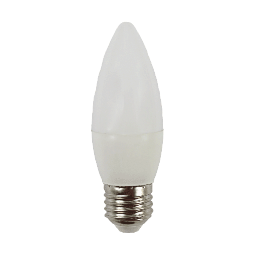 [8407a] Deluxlite LED Candle Frost 7W 3000K E27 Dimmable