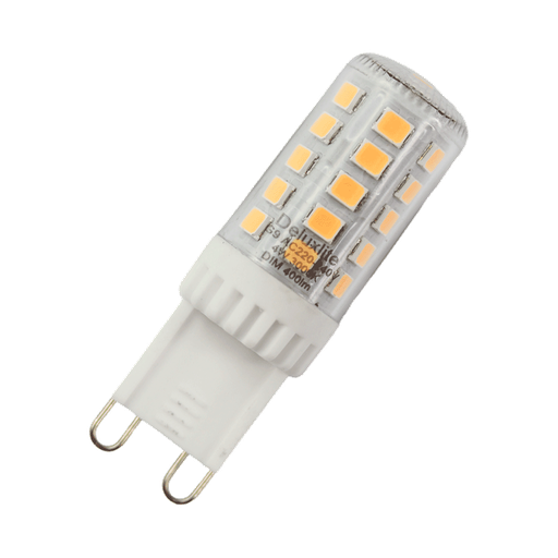 [g94w3kd] Deluxlite LED 4W 3000K 400lm G9 Dimmable