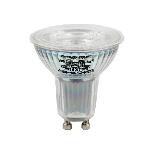 [260115] LED GU10 PAR165060 5.5W 3000K  Dimmable