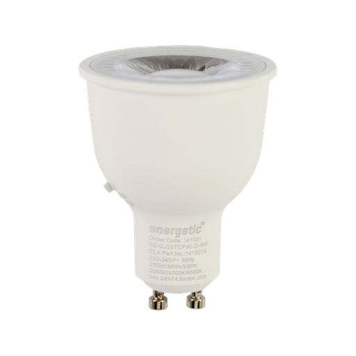 [141001] Supvalue Pro GU10 Tri-Colour Multi-Watt 3.5W/4.5W/6W Dimmable