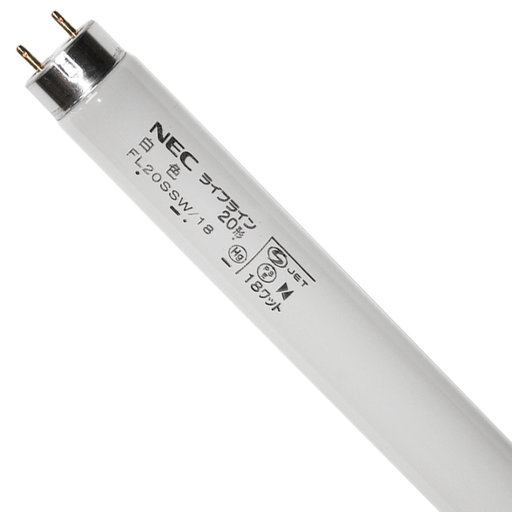 [MC18S] Short White Fluorescent Lamp T8 18W 5000K G13 580mm