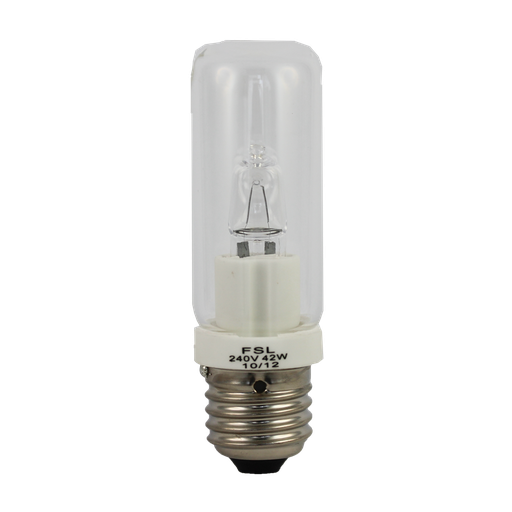 [JDD42C] FSL JDD Halogen Lamp Clear 42W 2700K 240V E27