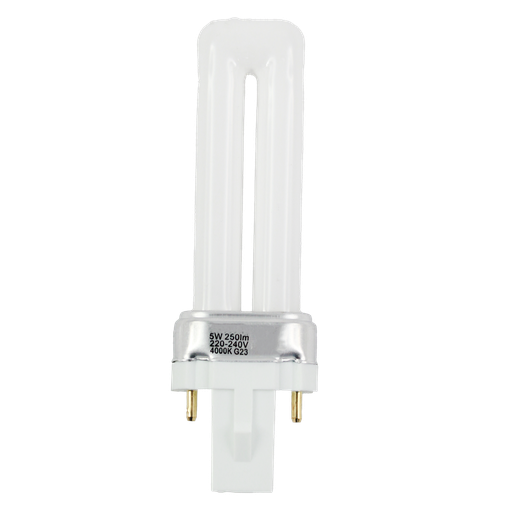 [5072] Compact Fluorescent Lamp 5W PL-S 840 G23 2 Pins