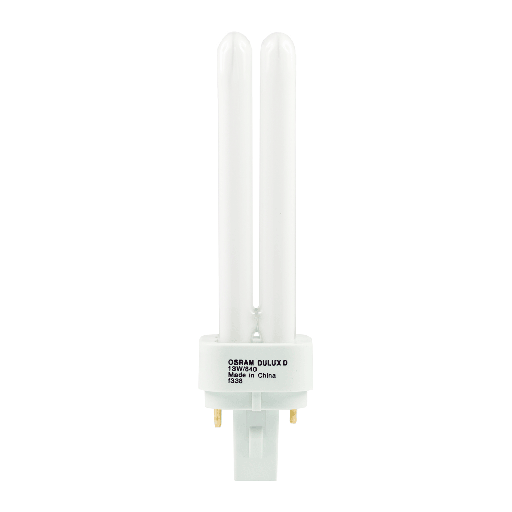 [5057] OSRAM Dulux D PLC 13W 840 G24d-1 2 Pins