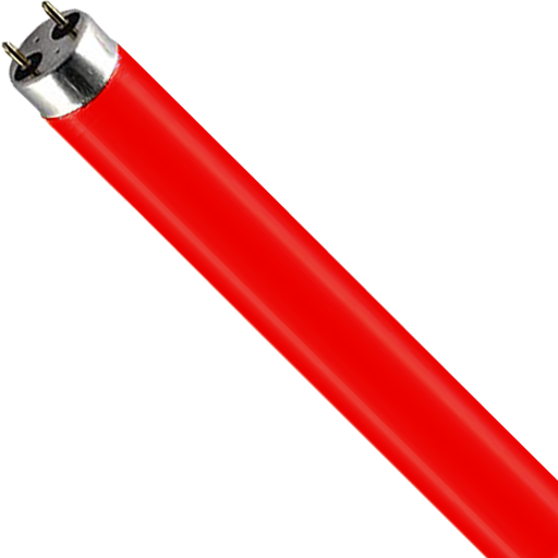 [202573] Coloured Fluorescent T8 Tube 36W Red G13 1200mm