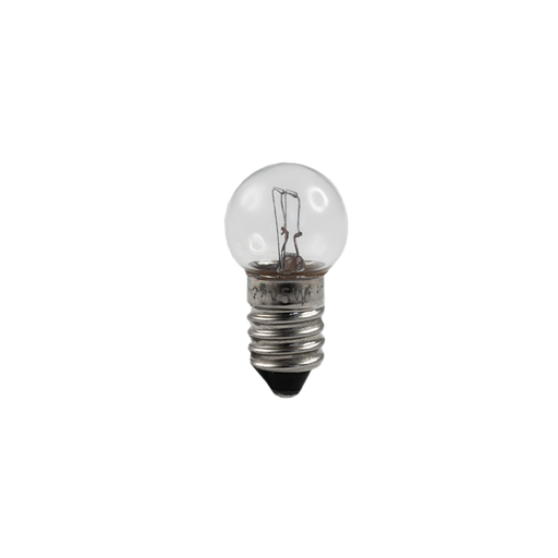 [E2822] Miniature Incandescent Signal Filament Round Lamp 5W 24V E10