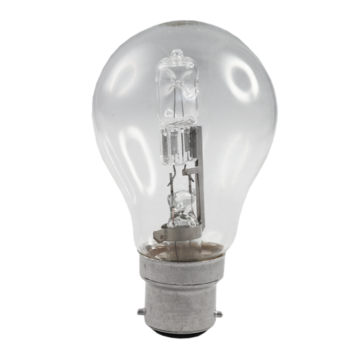 [20413] ECO A55 Halogen GLS Globe Clear 42W 240V B22