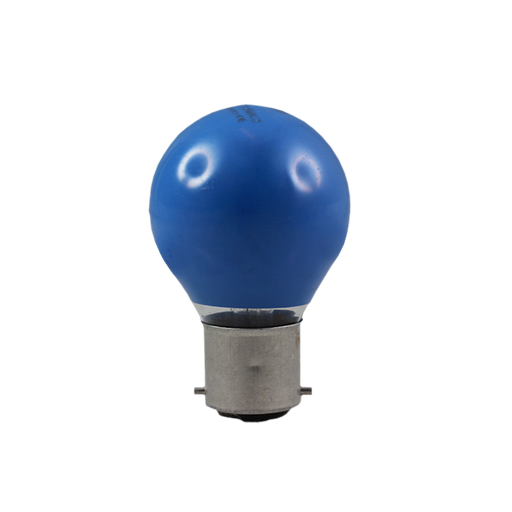 [DC1053] Classic Fancy Round Incandescent Lamp Blue 15W 230V B22