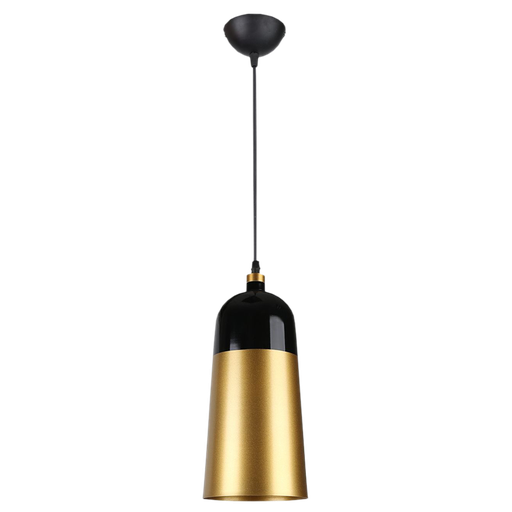 [SKDP057] DOME140 Pendant Light Black and Gold Aluminum