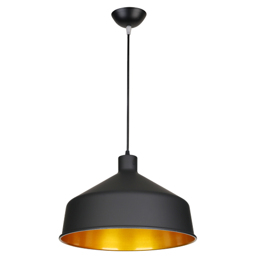 [SKDP052] DOME330G Pendant Light Timber Black