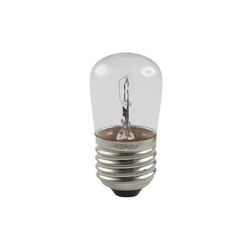 [122527] Miniature Incandescent Pilot Lamp 25W 12V ST30X63MM E27