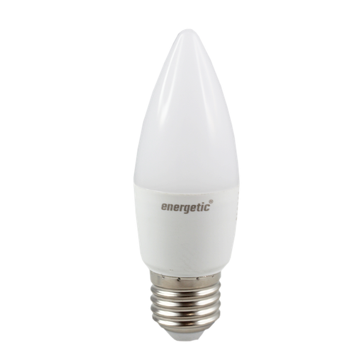 [122155] Smarter Lighting LED Candle 5.7W Frosted 6500K Dimmable E27