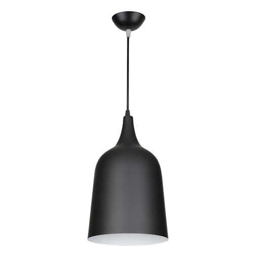 [SKDP051S] DOME150 Pendant Light Black and White Aluminium