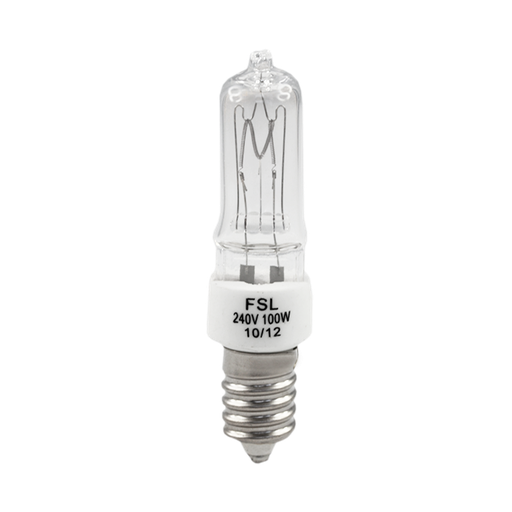 [H21674] JD Halogen Lamp Clear 100W 2700K 240V E14