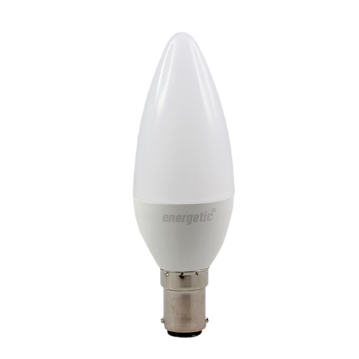 [122146] Smarter Lighting LED Candle Frosted 6W 3000K Dimmable BA15d