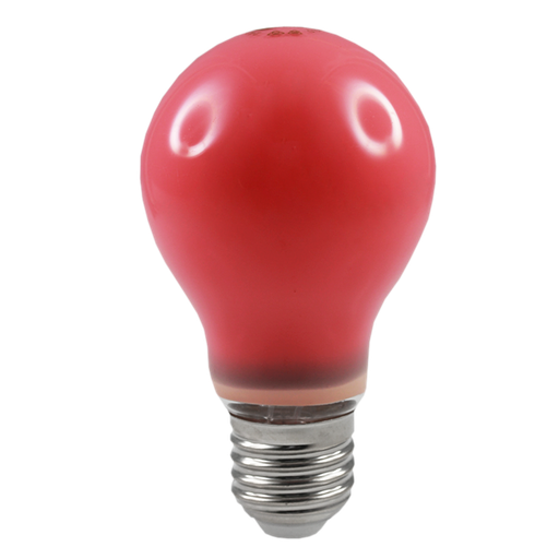 [20700] Lus LED GLS Lamp 3W Red E27 Non-Dimmable